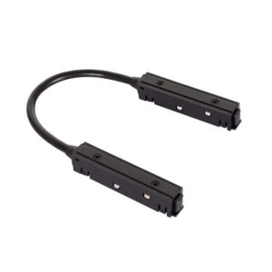 CONECTOR PARA CARRIL MAGNÉTICO ALARGADOR NEGRO
