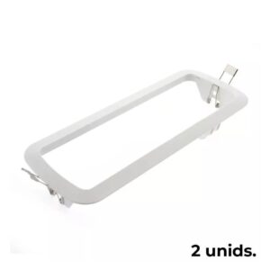 MARCO EMPOTRAR COMPATIBLE EMERGENCIA ALASKA  2PCS