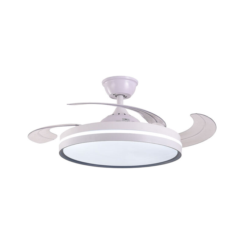 VENTILADOR DE TECHO ARIA, LED CCT, MOTOR DC BLANCO - Imagen 2