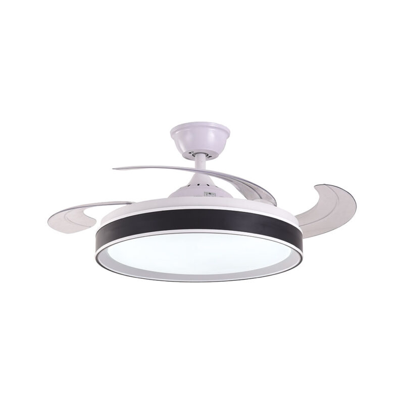 VENTILADOR DE TECHO DOKOS, LED CCT, MOTOR DC BLANCO - Imagen 2