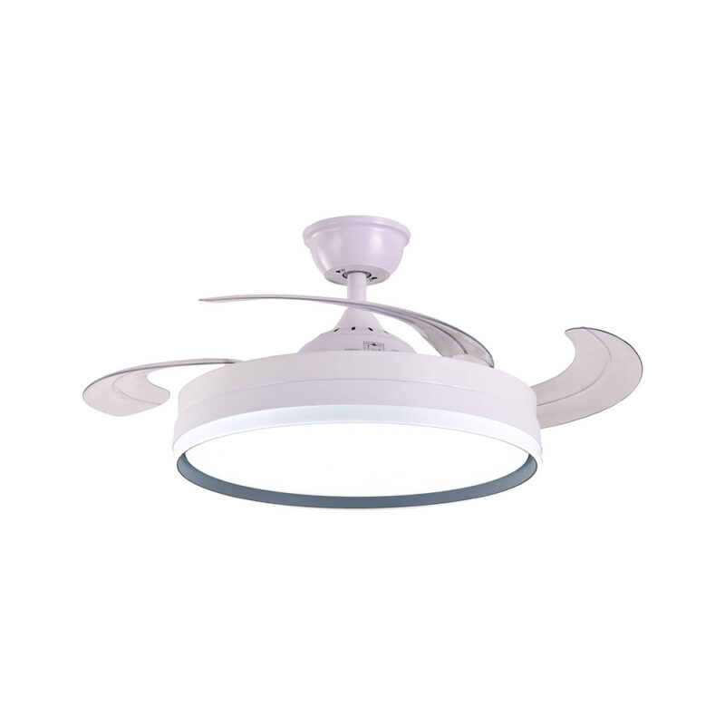 VENTILADOR DE TECHO KASTOS, LED CCT, MOTOR DC BLANCO - Imagen 2