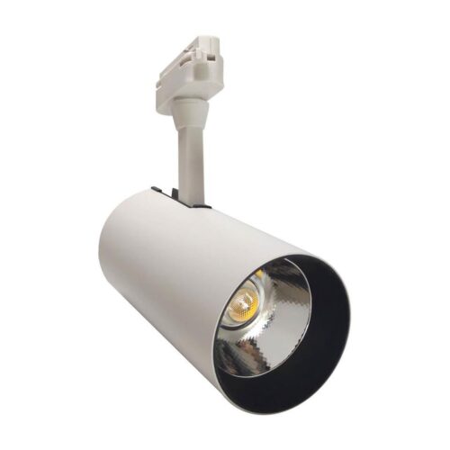 FOCO LED CARRIL BIFÁSICO AVEIRO 30W CCT BLANCO