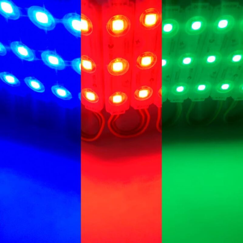 MODULO LED RGB 12V  0 72W  SMD5050  20 PCS