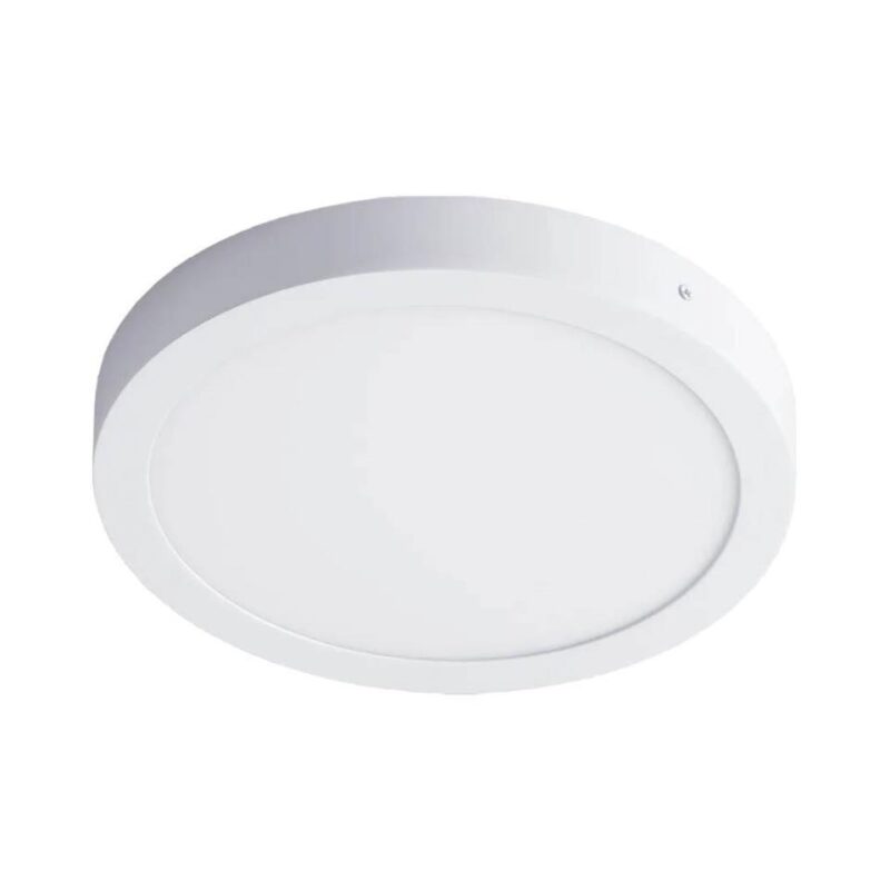 PLAFÓN LED SUPERFICIE REDONDO 24W CCT OFIS