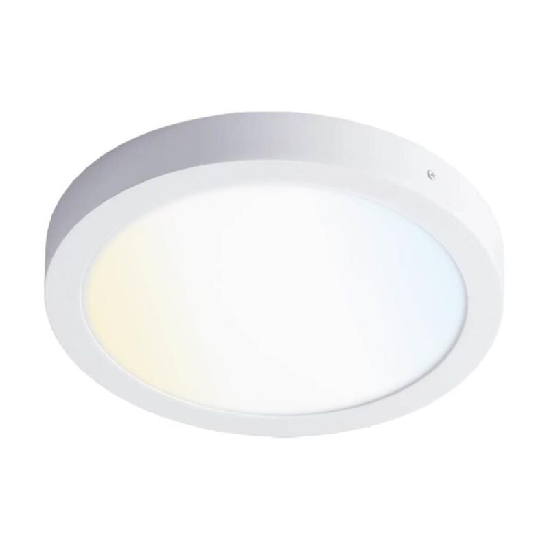 PLAFÓN LED SUPERFICIE REDONDO 24W CCT OFIS