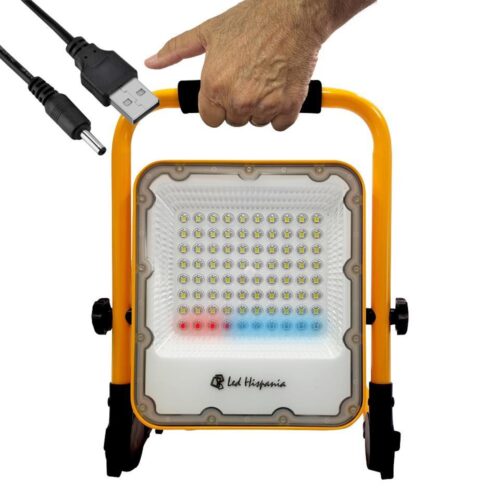 FOCO LED TRABAJO RECARGABLE 11W 10Ah 6000K TURIA