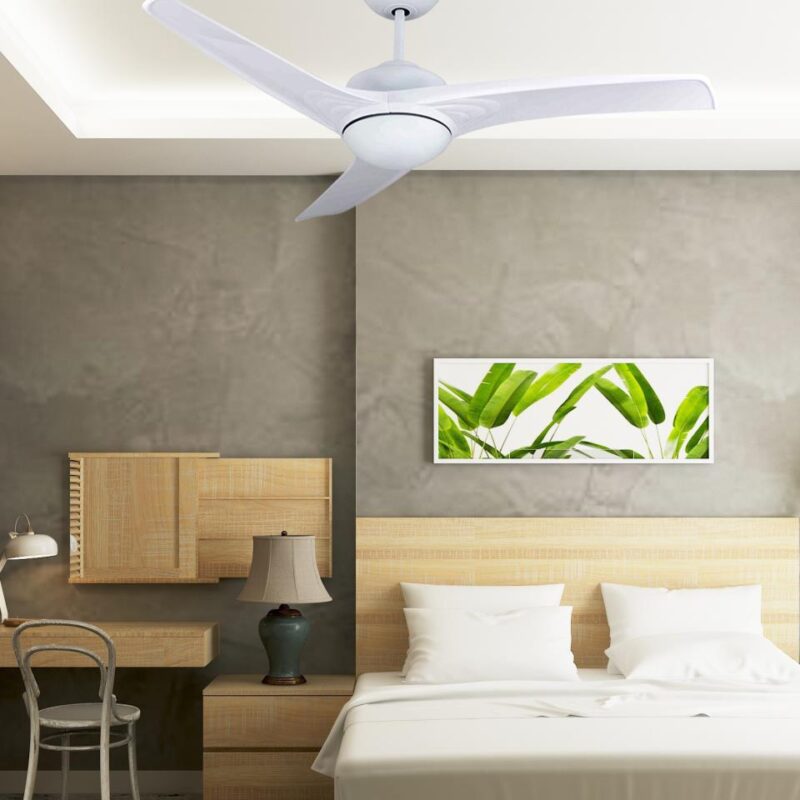 VENTILADOR TECHO DC ESTORIL  LED 15W  CCT  132CM