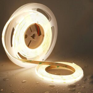 TIRA LED COB 24V 10W/M 4000K IP65 8MM 5 METROS