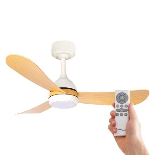 VENTILADOR TECHO DC ORPESA  LED 15W  BL/MA 96CM