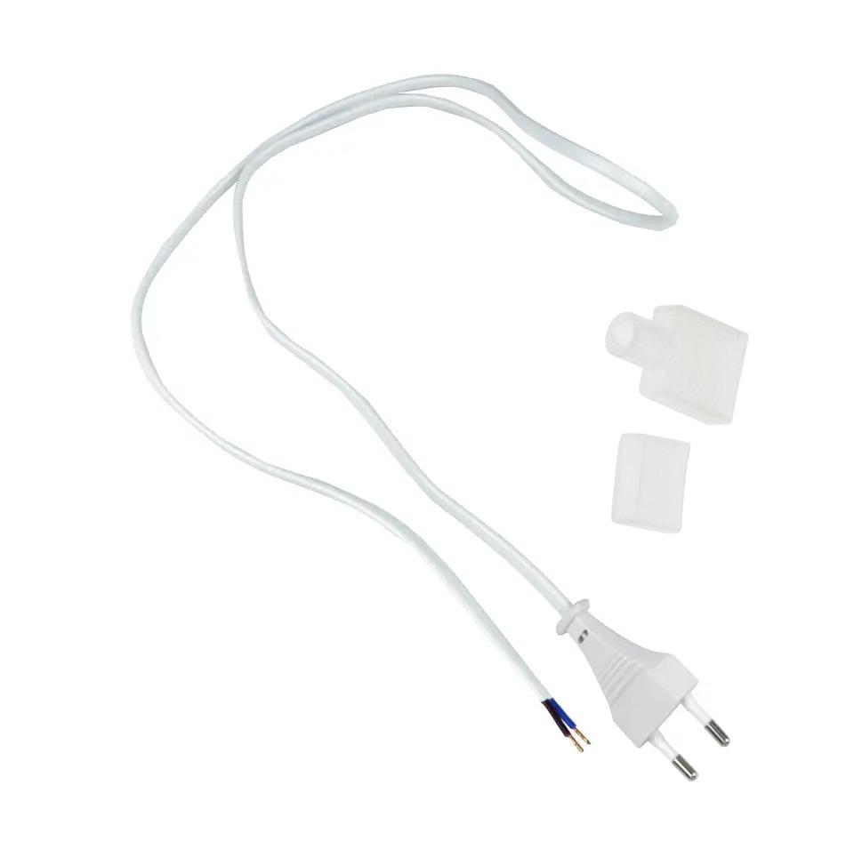 CABLE 150CM CON ENCHUFE UE PARA TIRA LED COB 220V