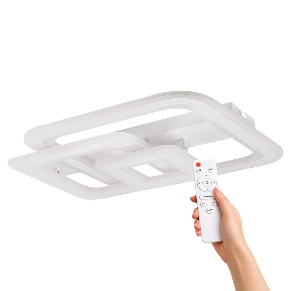 PLAFÓN LED DESIGN 70W CCT C/MANDO 50X45 TOKIO