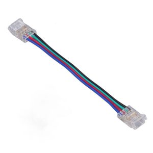 10X CONECTOR INTERM  10MM TIRA LED COB RGB 24V